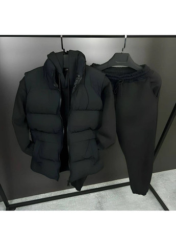 Чоловіча базова жилетка з щільної плащівки | Модель 0574 | Розмірна сітка в описі DK/DL Мода без кордонів (357435695)