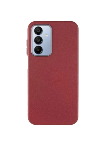 Чехол Leather Case Metal Buttons для TPU + искусственная кожа красный No Brand Samsung Galaxy A15 4G/5G (402062488)