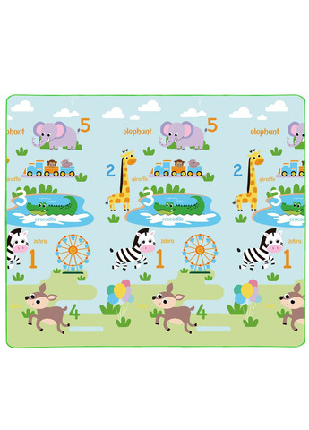 Килимок дитячий ігровий 180 x 200 x 0.5 см складний Springos km0010 (275653682)