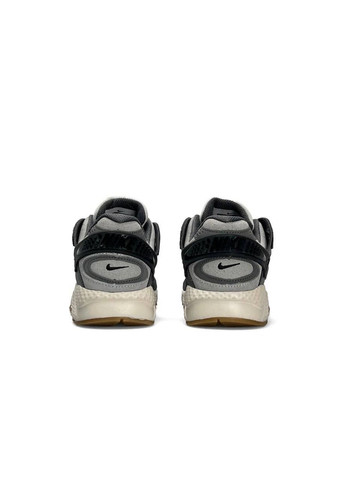 Сірі всесезонні кросівки nike No Brand Air Huarache Grey Black