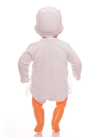 Білий зимній костюм love you 62 см (30043) BABYKROHA