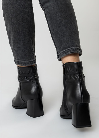 Черные ботильоны (1637б) Molka