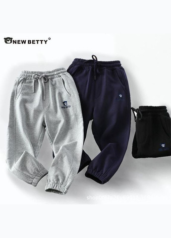 Спортивні штани на хлопчика арт 7192/1 Чорний NEW BETTY (299475828)