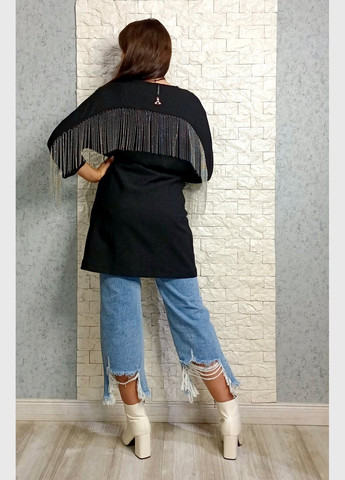 Черный женский жакет Armin Studio by Wera Berto однотонный - демисезонный