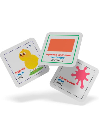Розумні картки. Фігури та кольори, 30 шт. (F00025236) Кристал Бук (328447233)