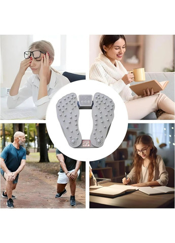 Масажер для стоп ніг електричний з функцією підігріву 2 режими Happy Home (360867059)