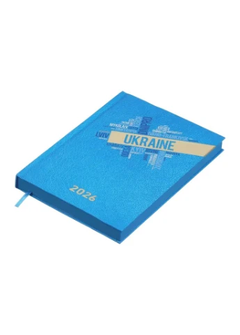 Еженедельник датированный 2026 POWER, A5, голубой (BM.2157-14) Buromax (399259996)
