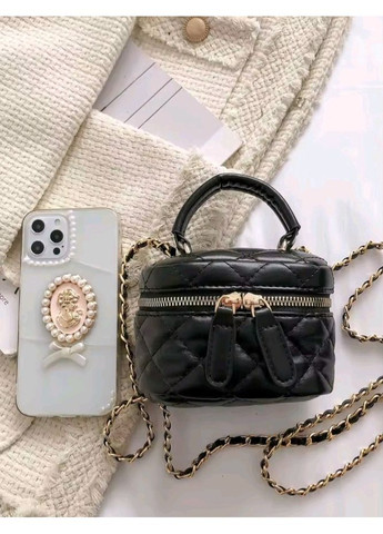 Жіноча маленька сумка, міні-сумка месенджер, крос боді чорна No Brand (366220375)