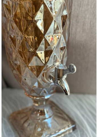 Лимонадниця HP4174-1 скляна 2 л Золотистий TS Kitchen (351365145)