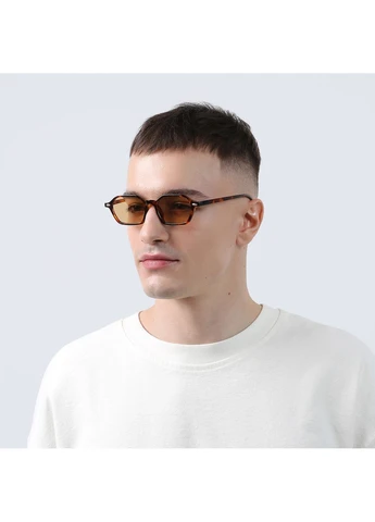 Солнцезащитные очки с поляризацией Геометрия мужские 004-624 LuckyLOOK 004-624М (388648293)