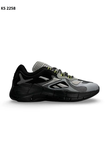 КРОСІВКИ ЖІНОЧІ REEBOK ZIG KINETICA II BLACK GREY РІБОК ЗІГ ЧОРНІ No Brand чорні демісезони (391948127)