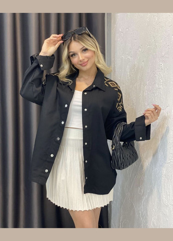 Жіноча вишита сорочка Таємнича чорна ESQ 5795 (304972832)