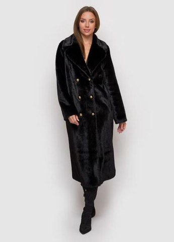 Дубленка 1502-K Черный BMH SAM Samange (308389986)