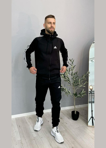 Спортивный костюм унисекс с черным капюшоном. No Brand (370218039)