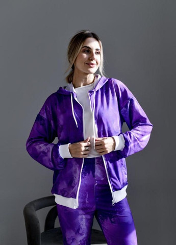 Жіночий спортивний костюм кофта штани осінь весна принтований колекція 2026 No Brand (366882940)