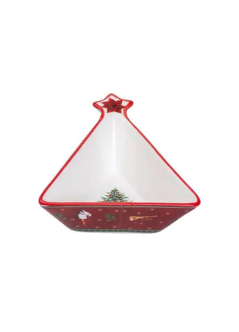 Салатниця у формі ялинки 14.5×12 см новорічна HP-SD-3 Yiwu (370800091)