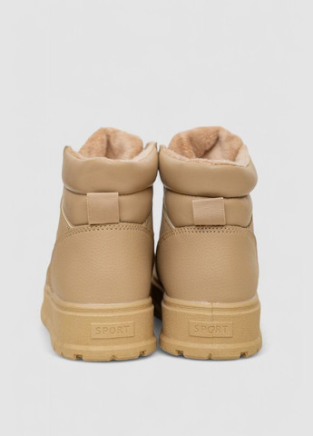 Кросівки жіночі зимові на хутрі, 248RMB03 Ager темно-бежеві зими (360859677)
