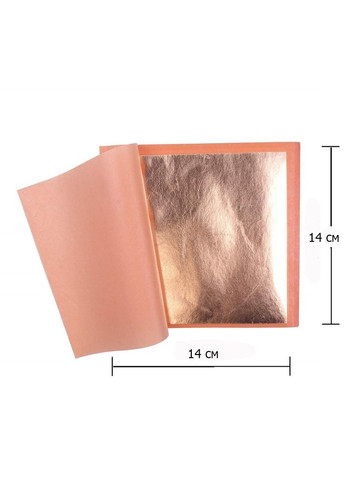 Поталь для декорування Ideal ART Gold набір 25 золотистих листів 14х14 см Worison (360948823)