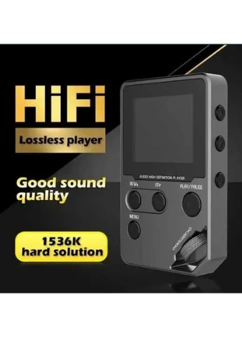 MP3 плеєр C5 DSD256 Bluetooth 5.3 Hi-Fi 8GB з lossless-підтримкою й кольоровим екраном No Brand (390190581)