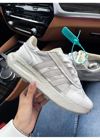 КРОСІВКИ ЖІНОЧІ ADIDAS RETROPY WHITE АДІДАС РЕТРОПИ No Brand білі демісезони (368883972)