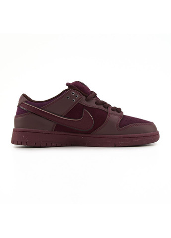Цветные демисезонные кроссовки мужские nike sb dunk low city of love burgundy crush найк сб данк No Brand