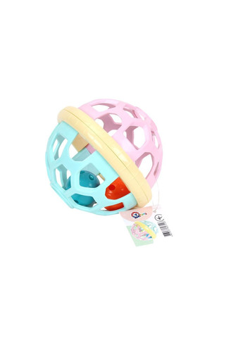 Детский игрушечный Шар с погремушкой Комбинированный (42250131313) ТехноК (370769766)