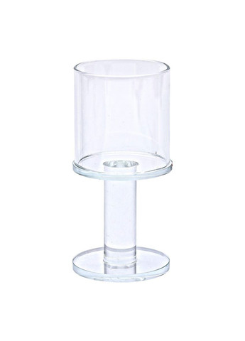 Подсвечник стеклянный на ножке 6×12.5 см подсвечник бокал декоративный HP-4-37S Yiwu (369142987)