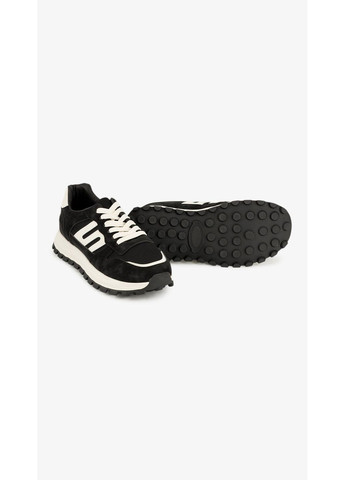 Черно-белые демисезонные кроссовки мужские mb-001-1 черно-белый shop (2000999245480) Stepln