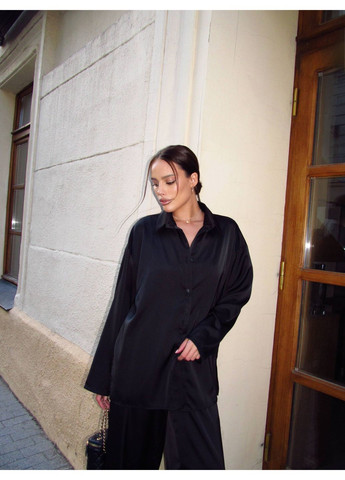 Костюм old money из двойного шелка: рубашка + штаны (размерная сетка в описании) Vione (367075621)