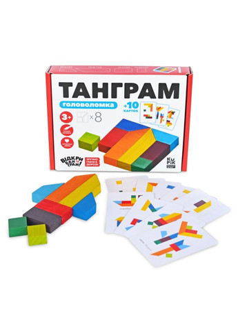 Игра-головоломка Танграм 8 900446 (4820148900446) shop (4820148900446) Kupik (362976372)