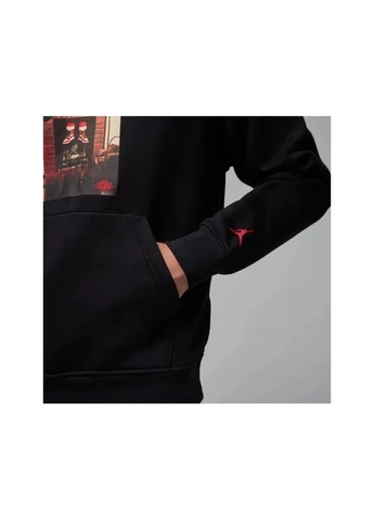 Толстовка чоловіча JORDAN M J JM CHIMNEY FLC PO HQ5654-010 Nike (391382499)