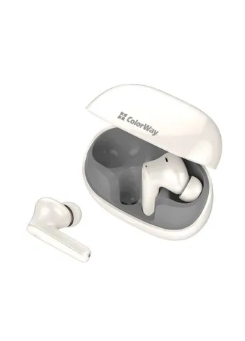 Наушники (CW-TWS1BE) Colorway Slim TWS-1 Earbuds Long Life Beige (402308768)