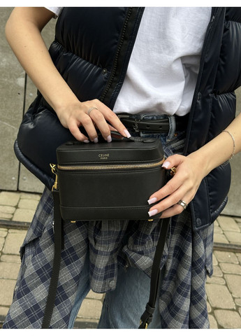 Сумка жіноча Vanity In Smooth Satinated Calfskin Black No Brand (362044765)