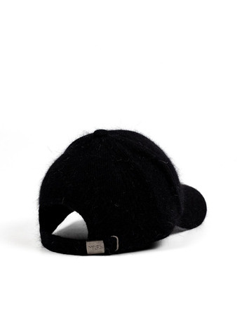 Бейсболка з регулятором жіноча ангора чорна ЕЛЬЗАРА LuckyLOOK 591-899 (322790150)