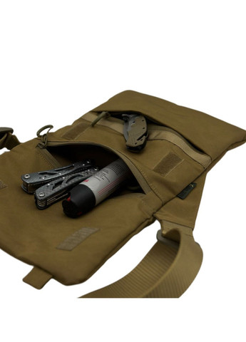 Тактическая сумка кобура, сумка мессенджер Койот -хзм LQ 902772 (279851753)