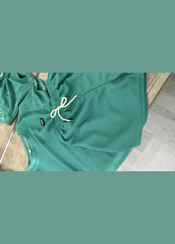 Зеленый летний детский костюм для мальчика шорты + футболка с шортами BabyStyle