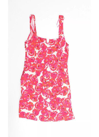 Червона сукня весняно-літня Stradivarius