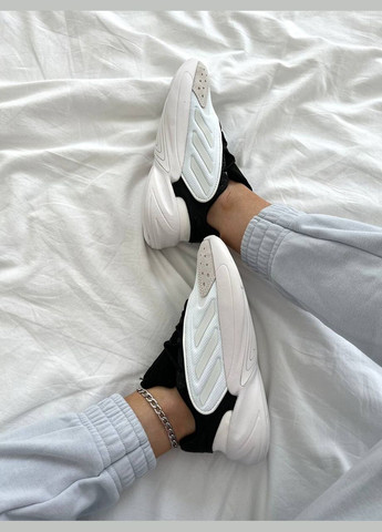 Комбіновані всесезонні кросівки Vakko Adidas Ozelia White Black