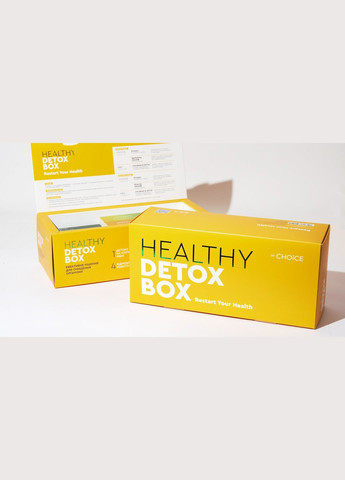 HEALTHY DETOX BOX Restart Your Health Глибока комплексна детоксикація та відновлення CHOICE (337093225)