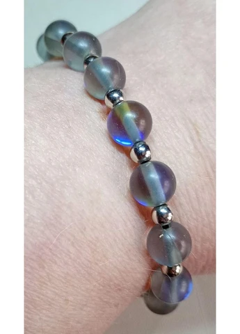 Браслет з опалового скла. 404. No Brand (398222654)