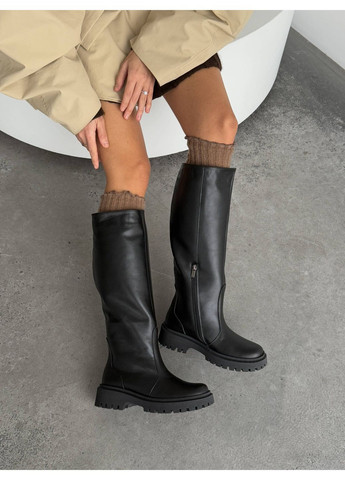 Зимові шкіряні чоботи Helen (370757948)