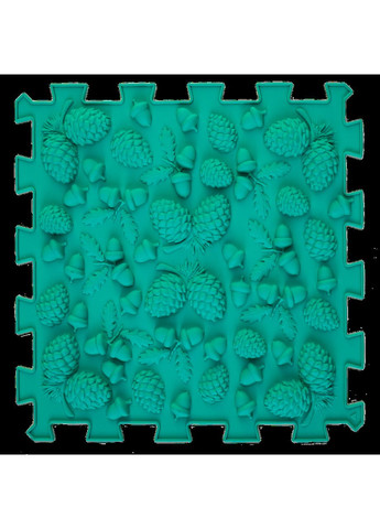 Массажный коврик Ортек Пазлы 10 эл. + 6 Треугольников + гра в Подарок 28x28 см Ortek (372128913)