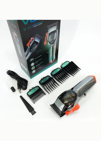 Машинка для стрижки волосся V-647 зі змінними насадками, Машинка для стрижки для дому VGR (364664346)