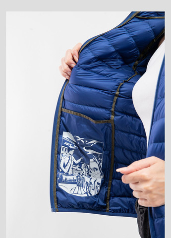 Синій демісезонний Пуховик JOTT