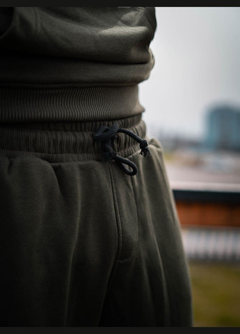 Хаки спортивные демисезонные джоггеры брюки Custom Wear