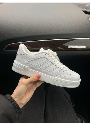 Білі кросівки чоловічі adidas dass-ler white адідас аді даслер білі демісезон No Brand