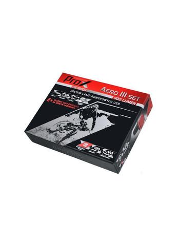 Комплект фар Aero F III + Apus Cob Led 20 Lm USB ProX (322197215)