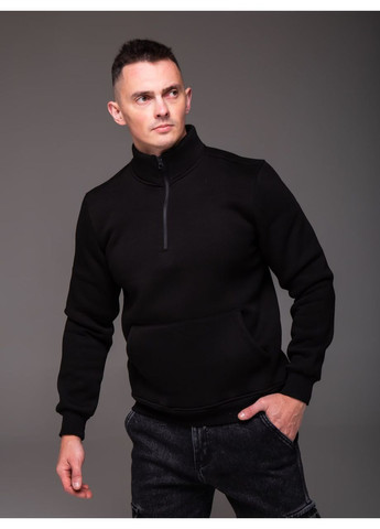 Чоловічий утеплений світшот з коміром на блискавці Vakko (371721907)