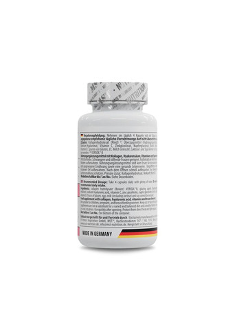 Коллагеновые пептиды Skin Beauty Formula, 60 капсул MST Nutrition (391583639)