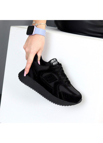 303 Кросівки Замшеві Черні Hengji чорні демісезони (317633685)